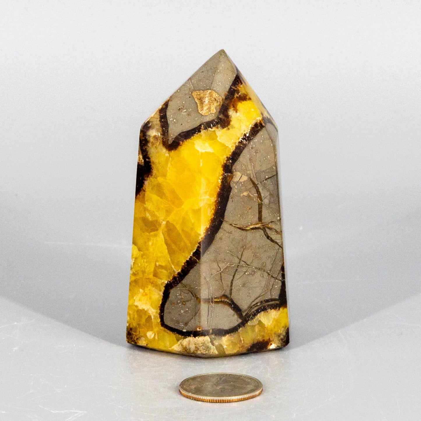 Septarian Stone Obelisk Tower