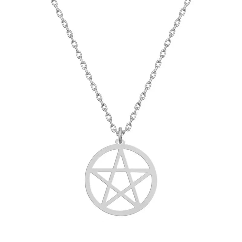 Pentacle Chain Necklace