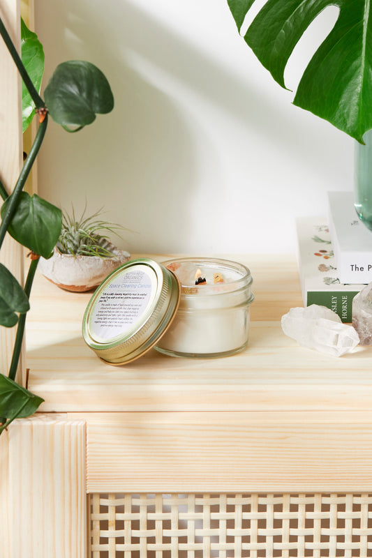 Space Clearing Candle/ Intention Candle