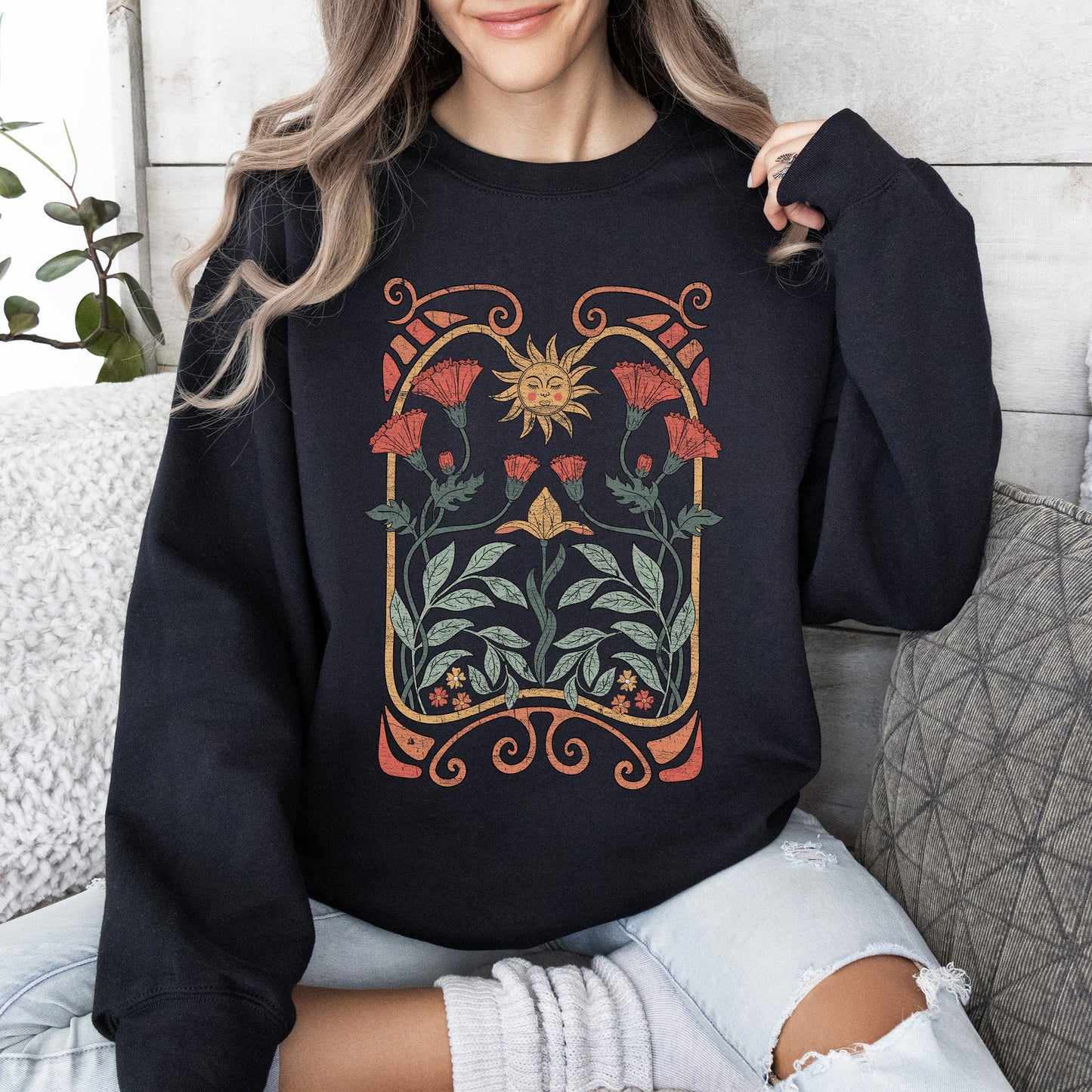 Sun Art Deco - Colorful Sweatshirt