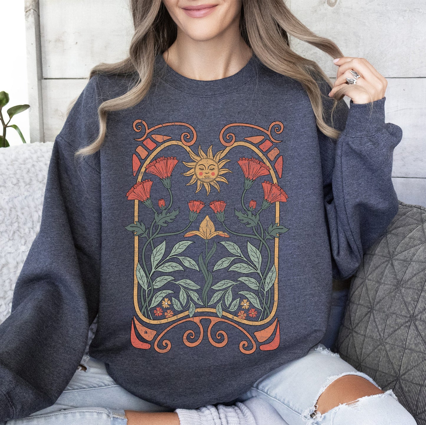 Sun Art Deco - Colorful Sweatshirt