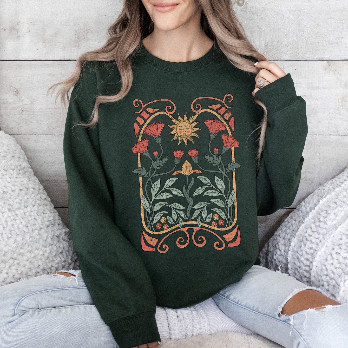 Sun Art Deco - Colorful Sweatshirt