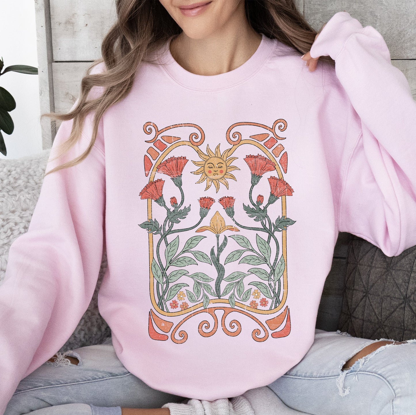 Sun Art Deco - Colorful Sweatshirt