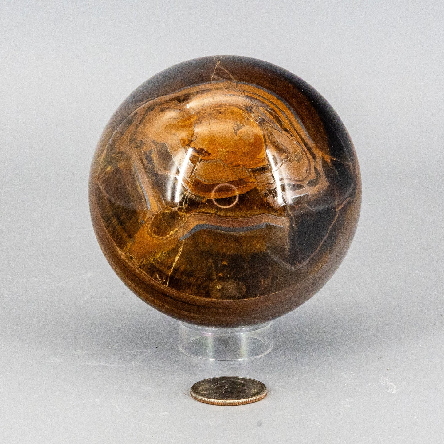 Tigers Eye XL Sphere 90mm