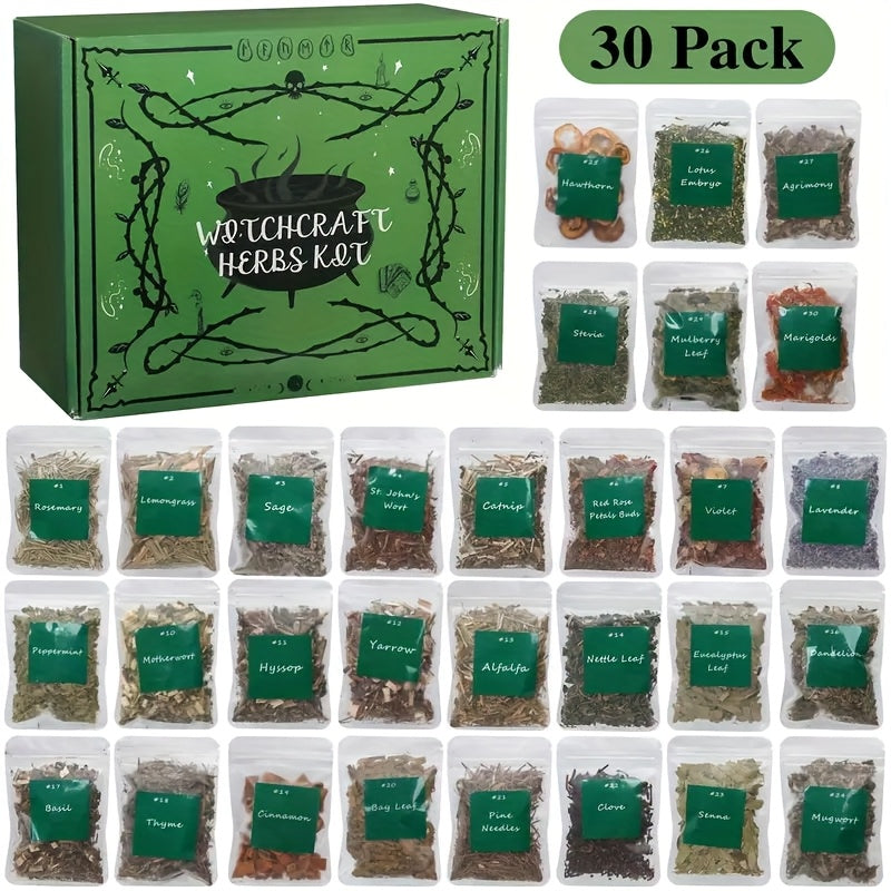 Beginnger Witchcraft Herbs Kit