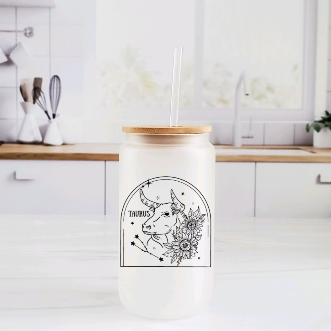Zodiac Glass Cups