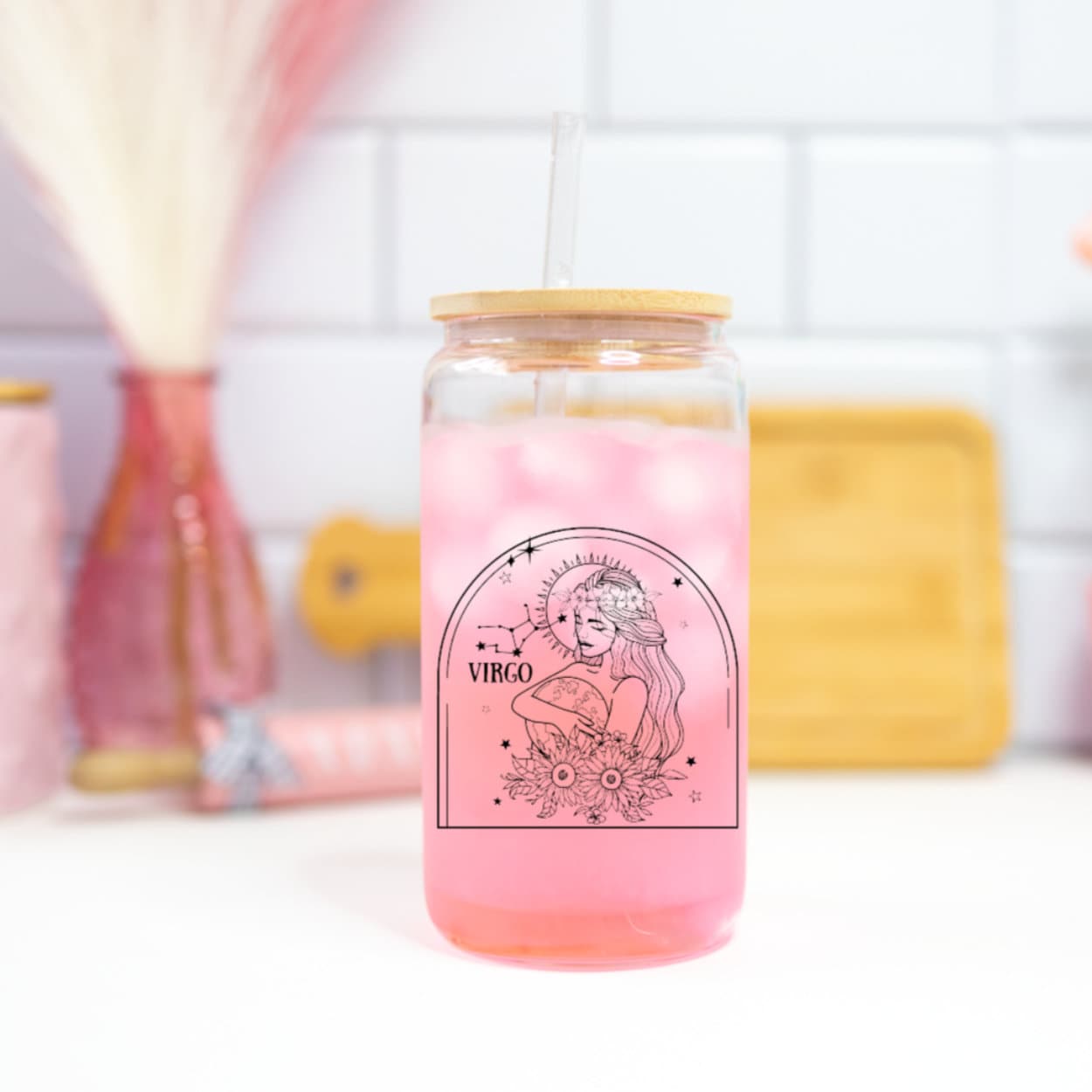 Zodiac Glass Cups