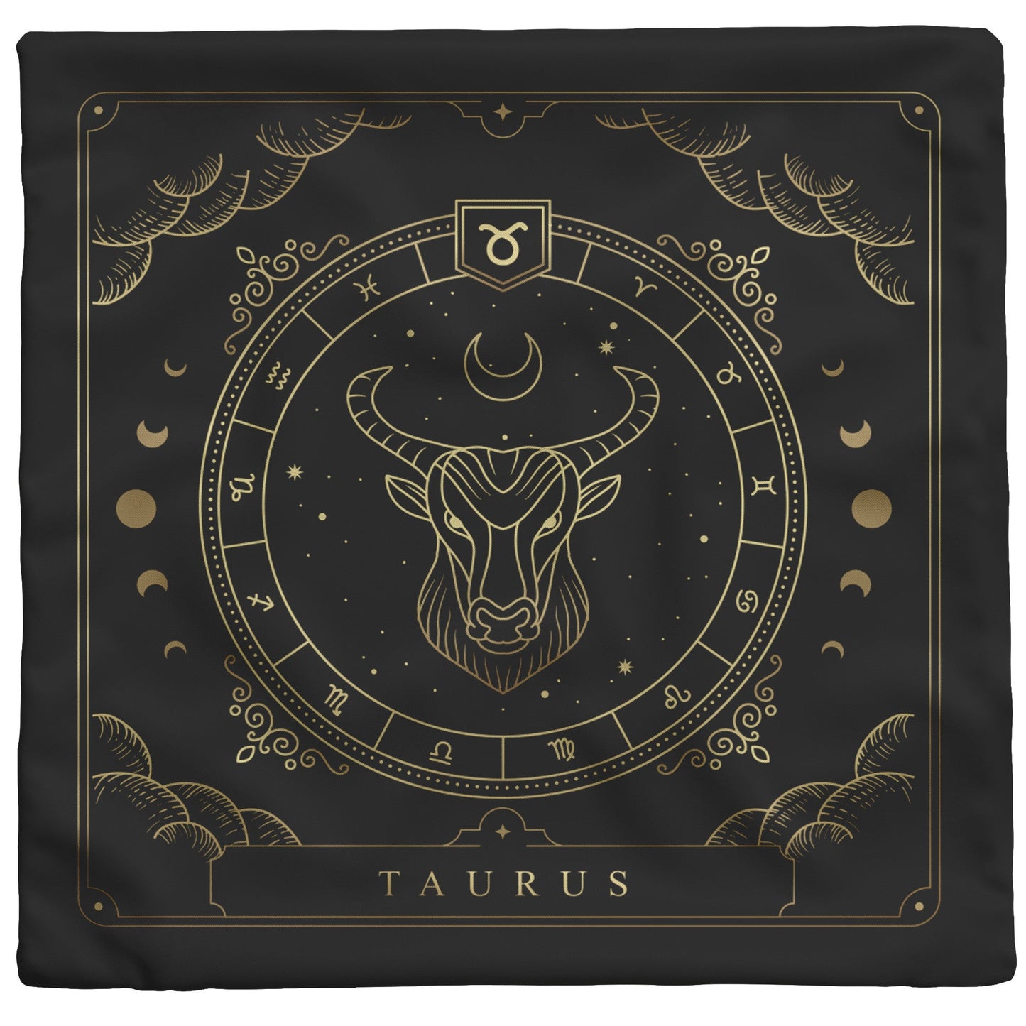 Zodiac Series - TAURUS ♉ - Throw Pillow