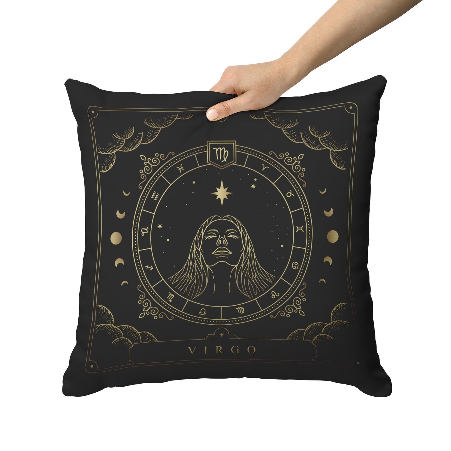 "Zodiac Series - Virgo" Throw Pillow