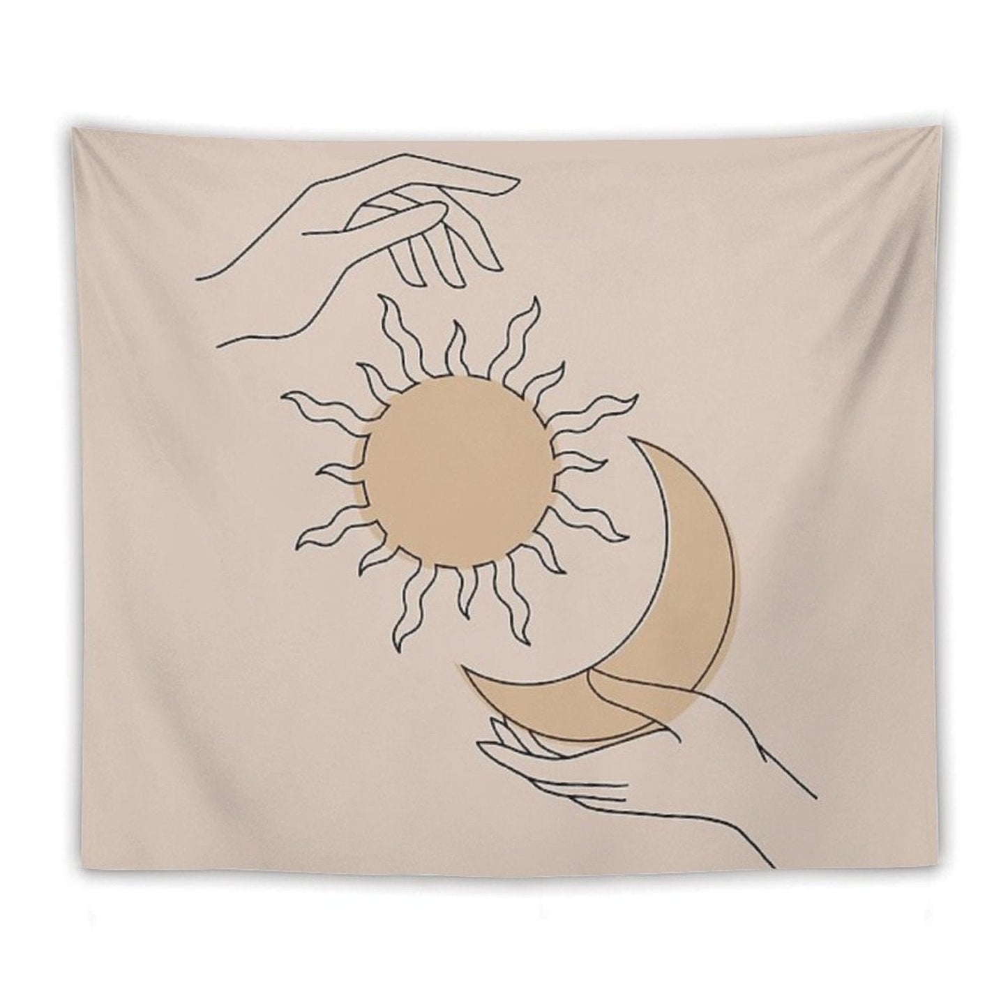 Sun And Moon Tapestry