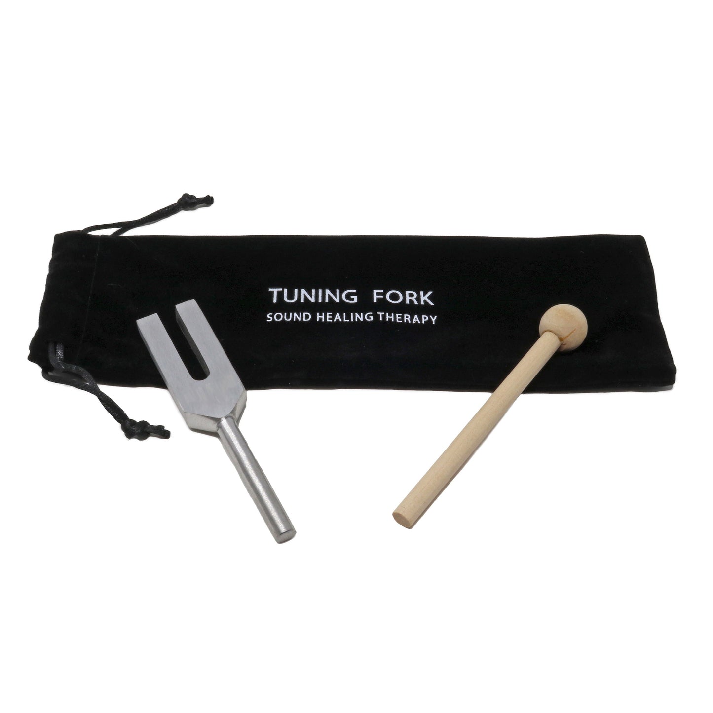 4096hz Metal Tuning Fork & Striker - Jacob's Ladder