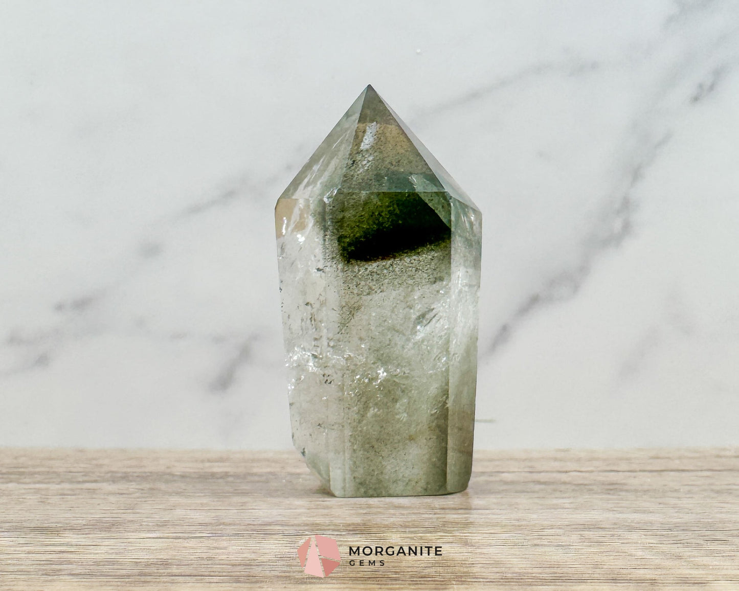 AAA Quality Garden Quartz Tower – Lodolite Crystal for Manifestation & Spiritual Growth No. 5