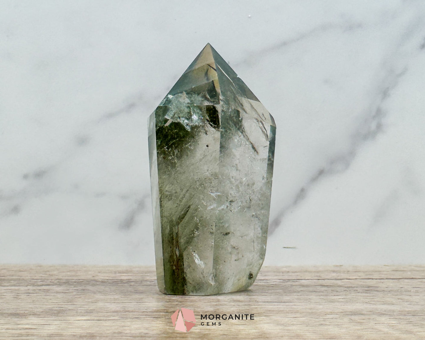 AAA Quality Garden Quartz Tower – Lodolite Crystal for Manifestation & Spiritual Growth No. 5