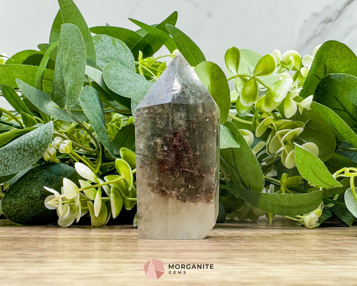 AAA Quality Garden Quartz Tower – Lodolite Crystal for Manifestation & Spiritual Growth No. 3