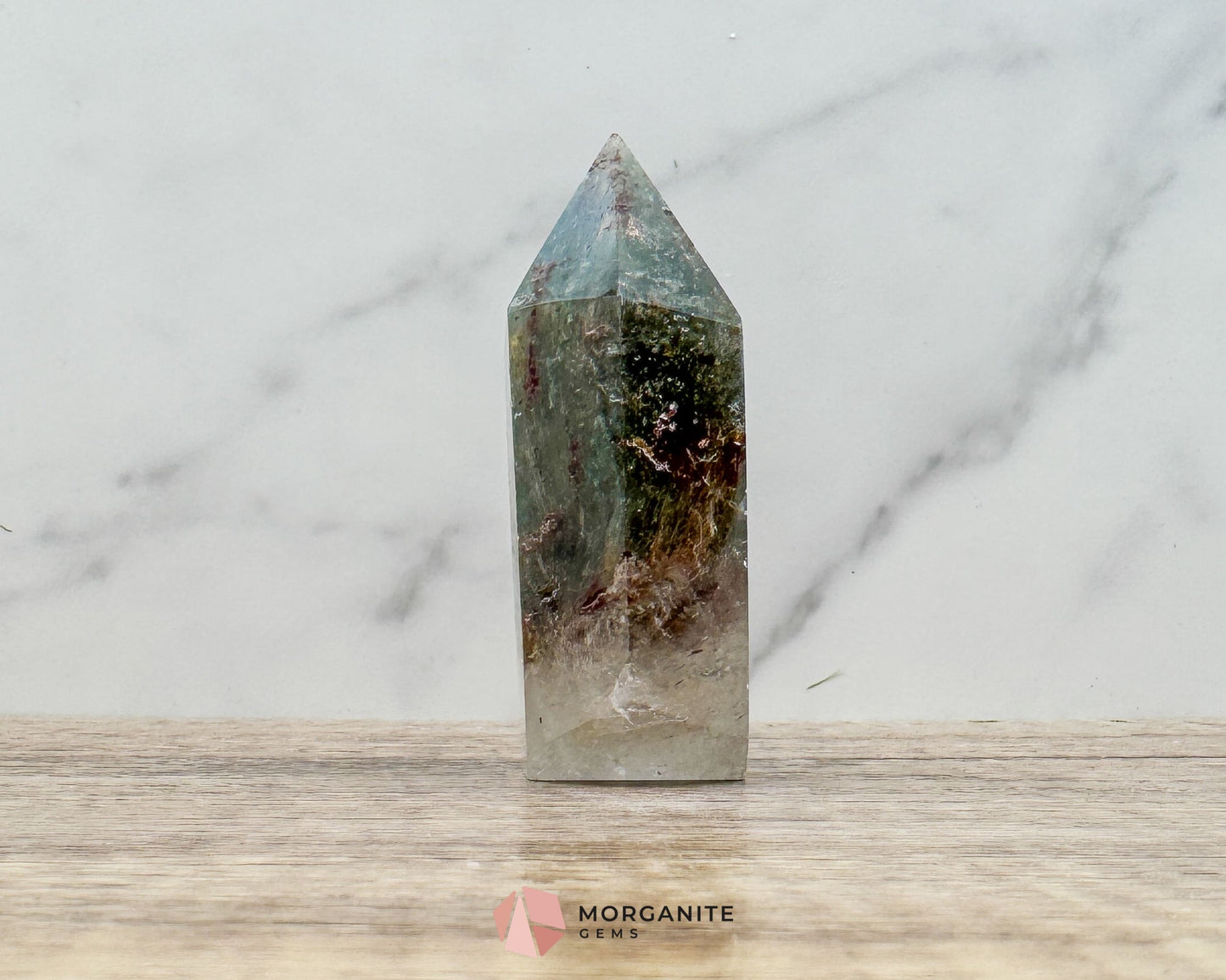AAA Quality Garden Quartz Tower – Lodolite Crystal for Manifestation & Spiritual Growth No. 3
