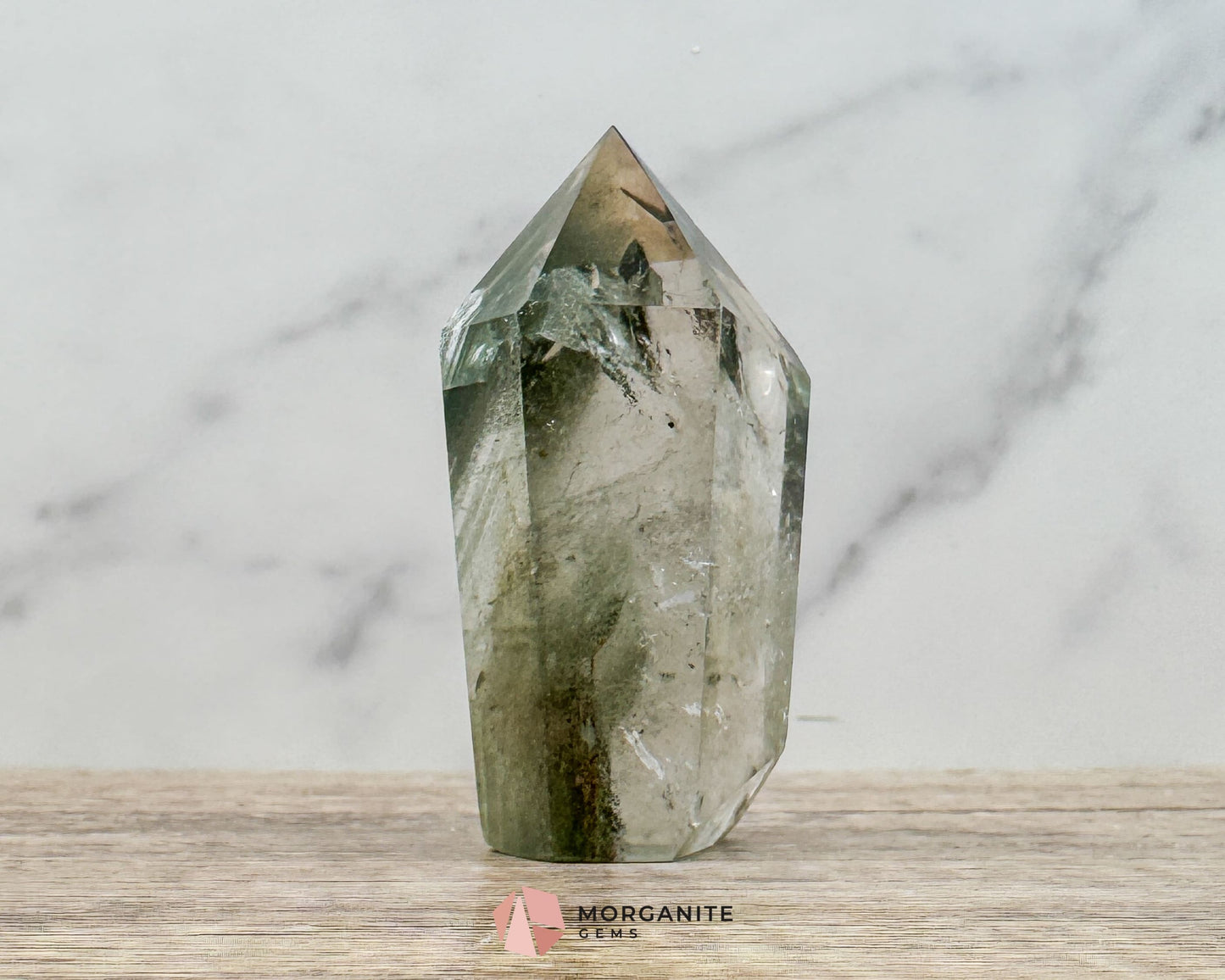 AAA Quality Garden Quartz Tower – Lodolite Crystal for Manifestation & Spiritual Growth No. 5