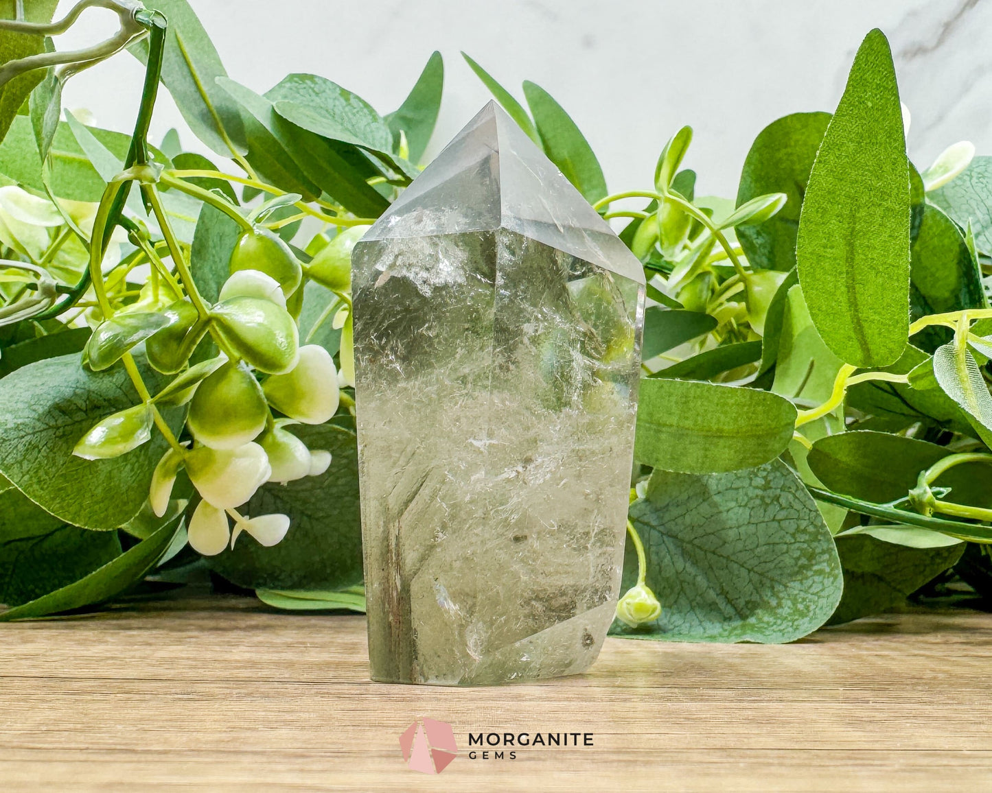 AAA Quality Garden Quartz Tower – Lodolite Crystal for Manifestation & Spiritual Growth No. 5