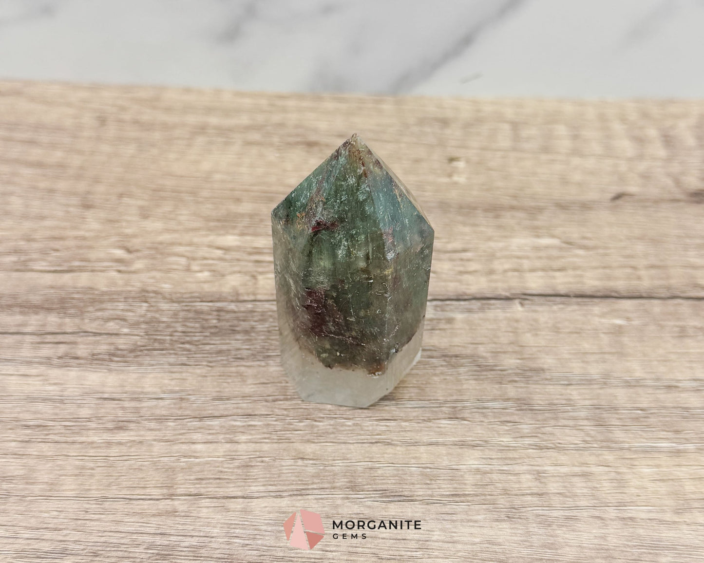AAA Quality Garden Quartz Tower – Lodolite Crystal for Manifestation & Spiritual Growth No. 3
