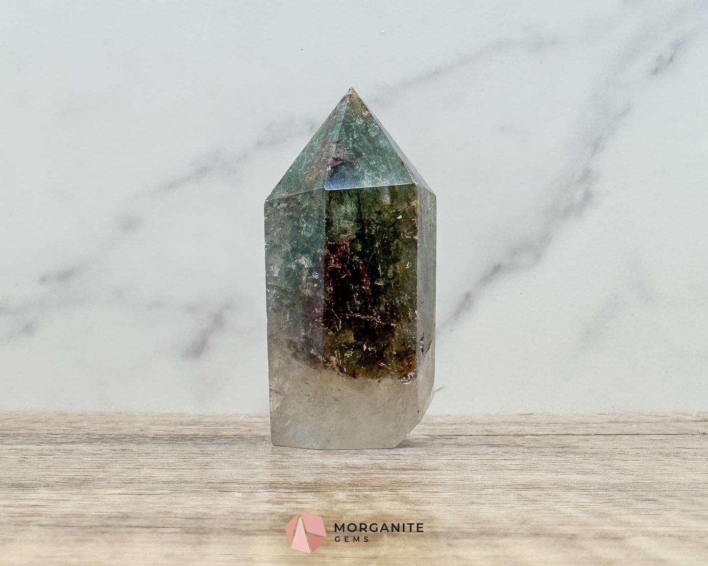 AAA Quality Garden Quartz Tower – Lodolite Crystal for Manifestation & Spiritual Growth No. 3