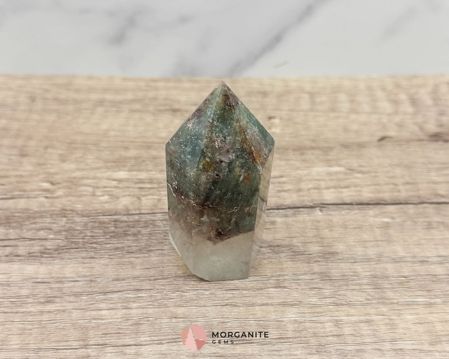 AAA Quality Garden Quartz Tower – Lodolite Crystal for Manifestation & Spiritual Growth No. 3