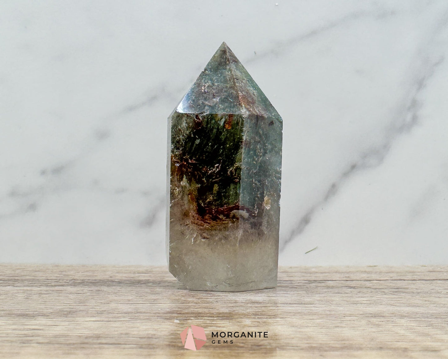 AAA Quality Garden Quartz Tower – Lodolite Crystal for Manifestation & Spiritual Growth No. 3