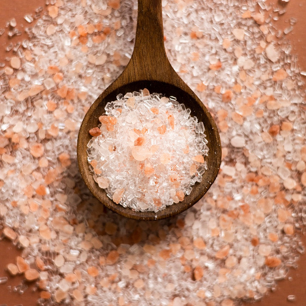 Afterglow Bath Salts (15oz) Sandalwood, Ylang Ylang, Jasmine, Geranium