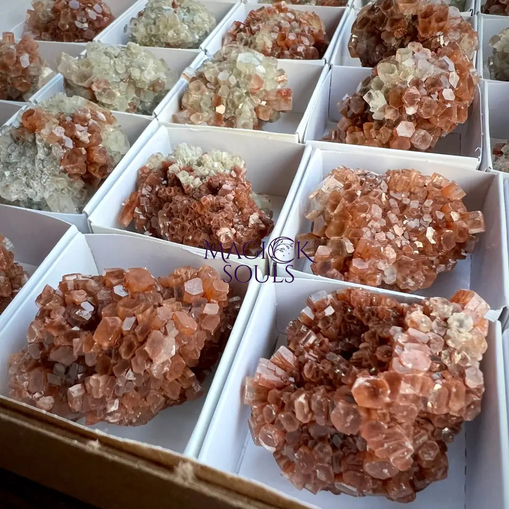 Aragonite Sputnik Mineral Crystal