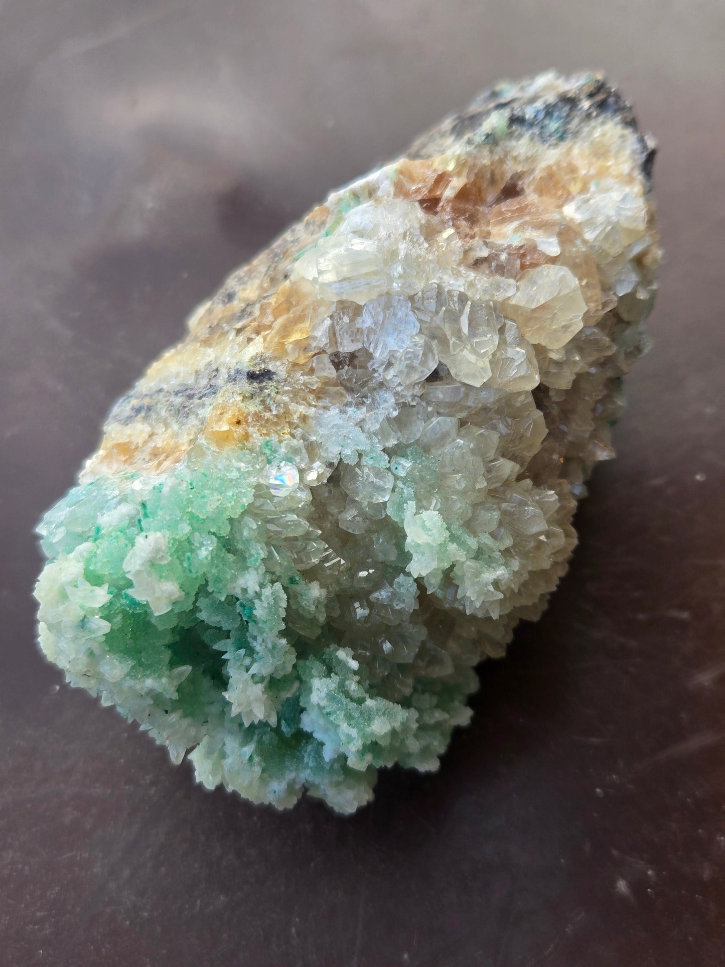 Atacamite in calcite