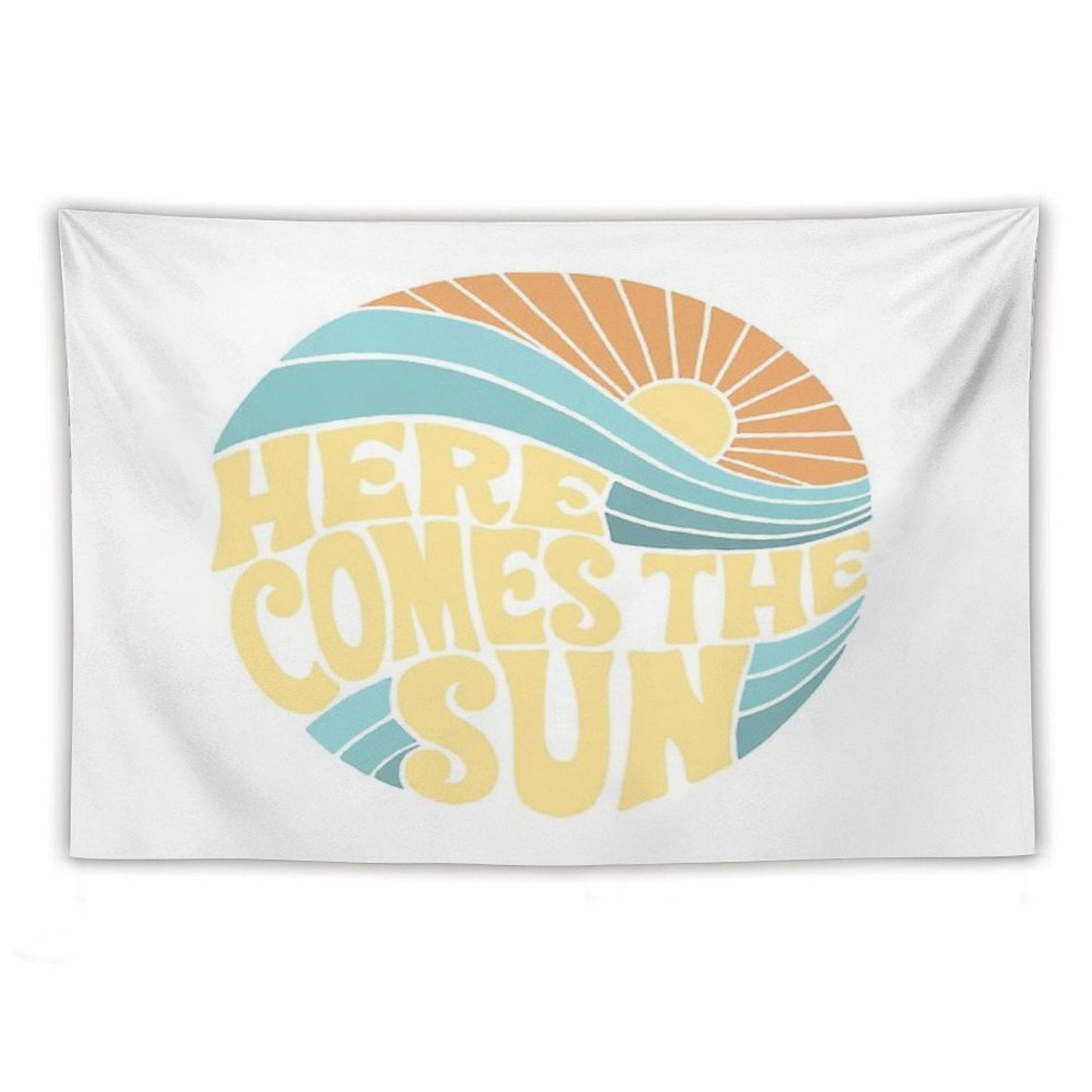 Groovy Here Comes The Sun Tapestry