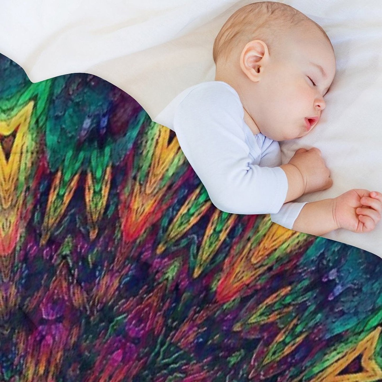 Mandala Love Throw Blanket