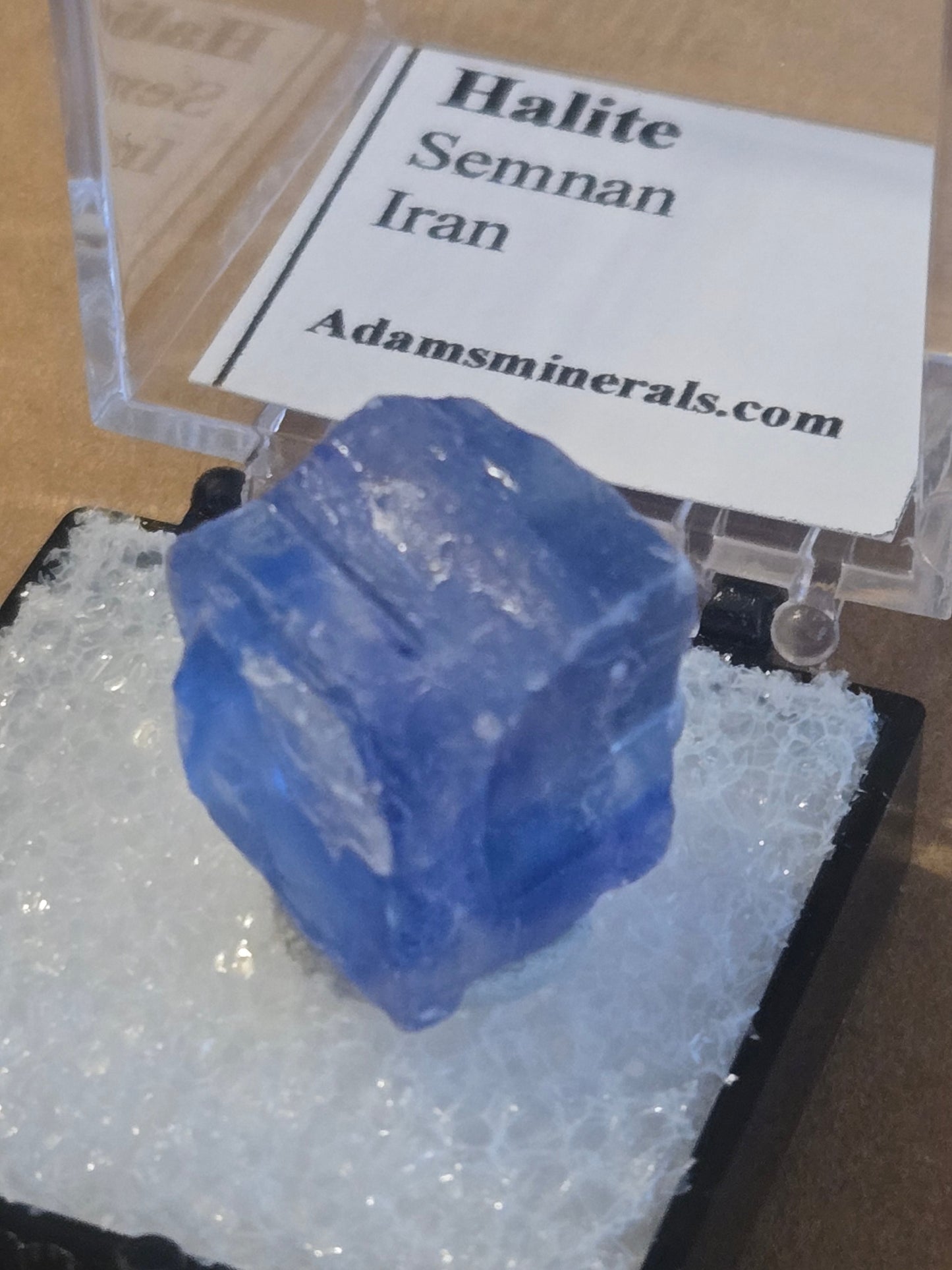 Blue halite