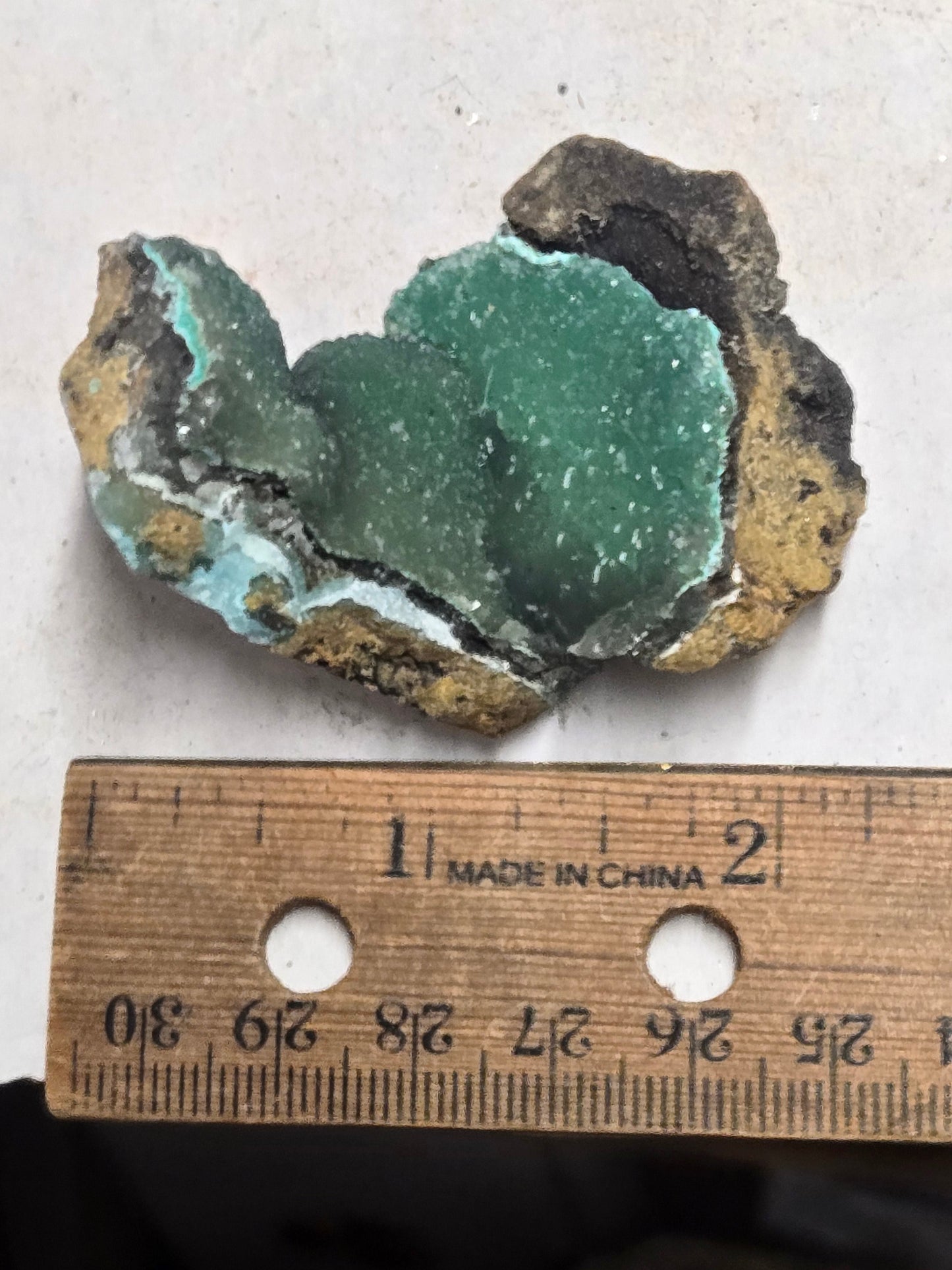 Blue smithsonite