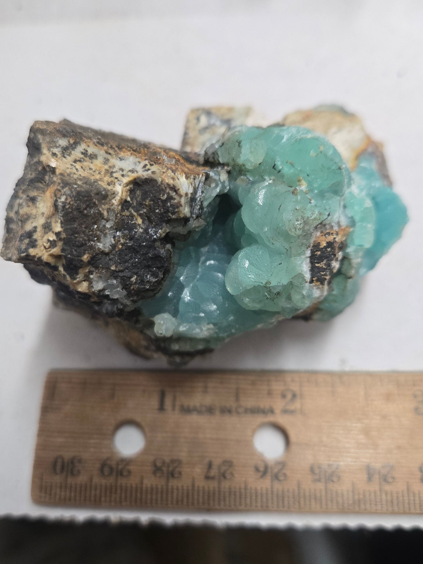 Blue smithsonite