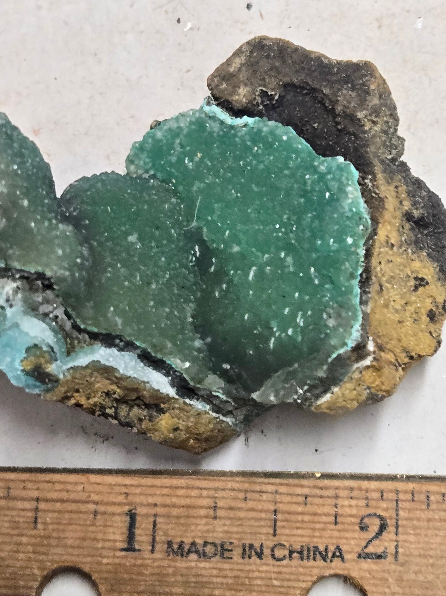 Blue smithsonite