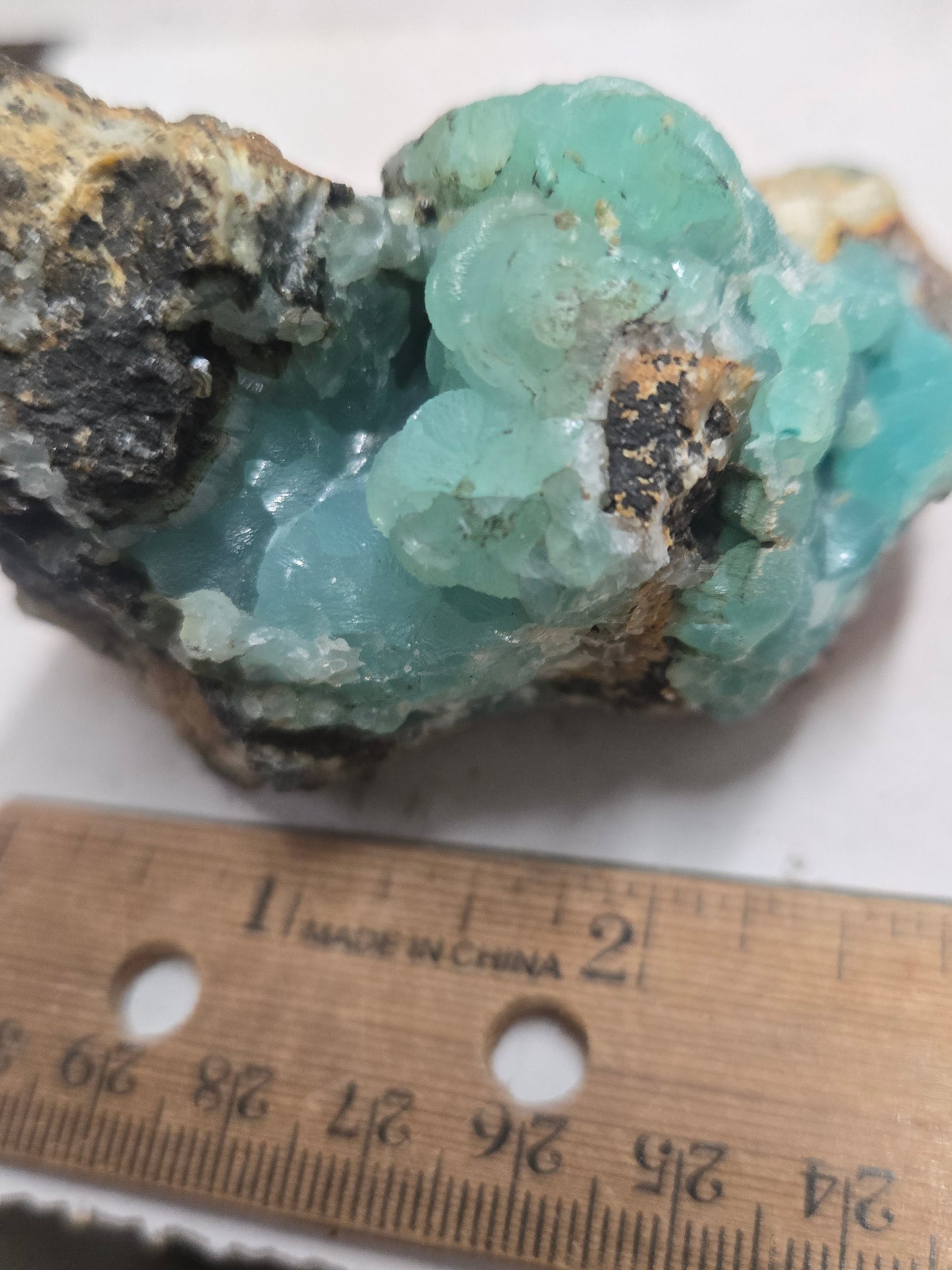 Blue smithsonite
