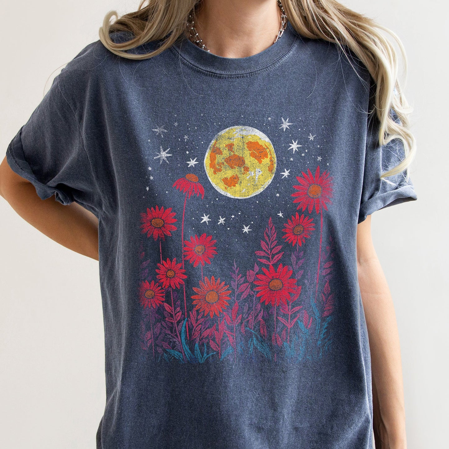 Bohemian Moon Garden - Comfort Colors Tshirt