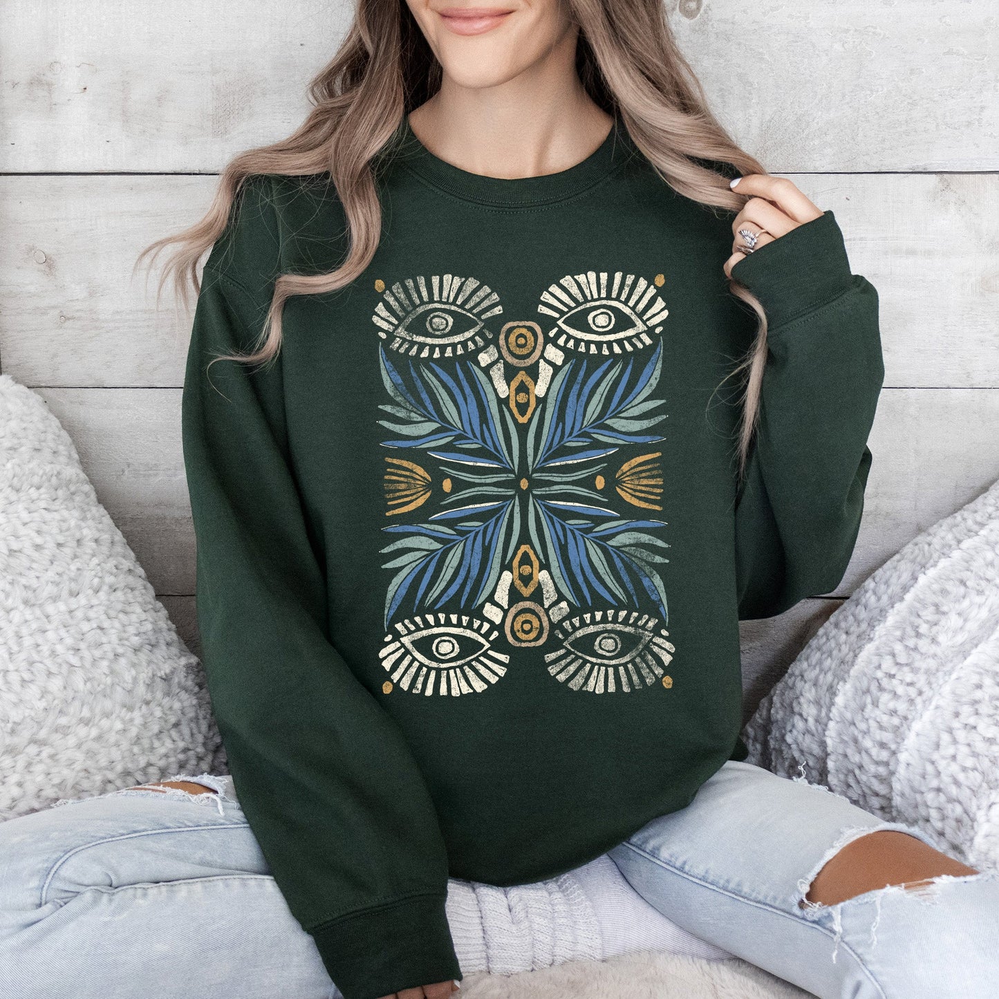 Boho Folk Art - Sweatshirt