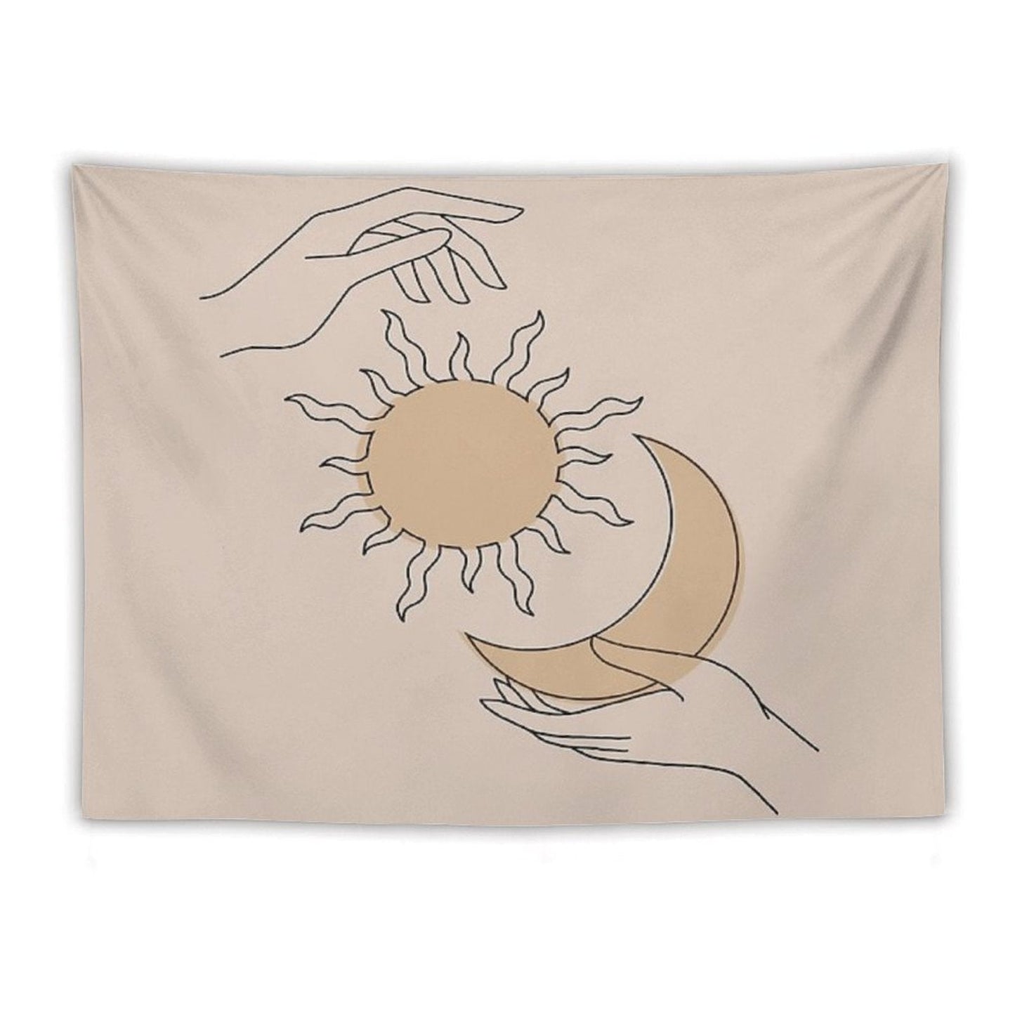 Sun And Moon Tapestry