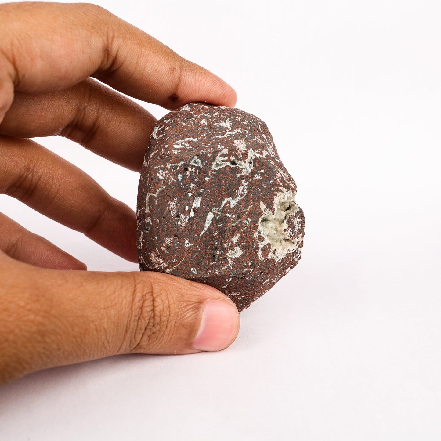 Cavansite on Heulandite (Rare Find) Free Standing Natural Mineral Specimen # B 6374