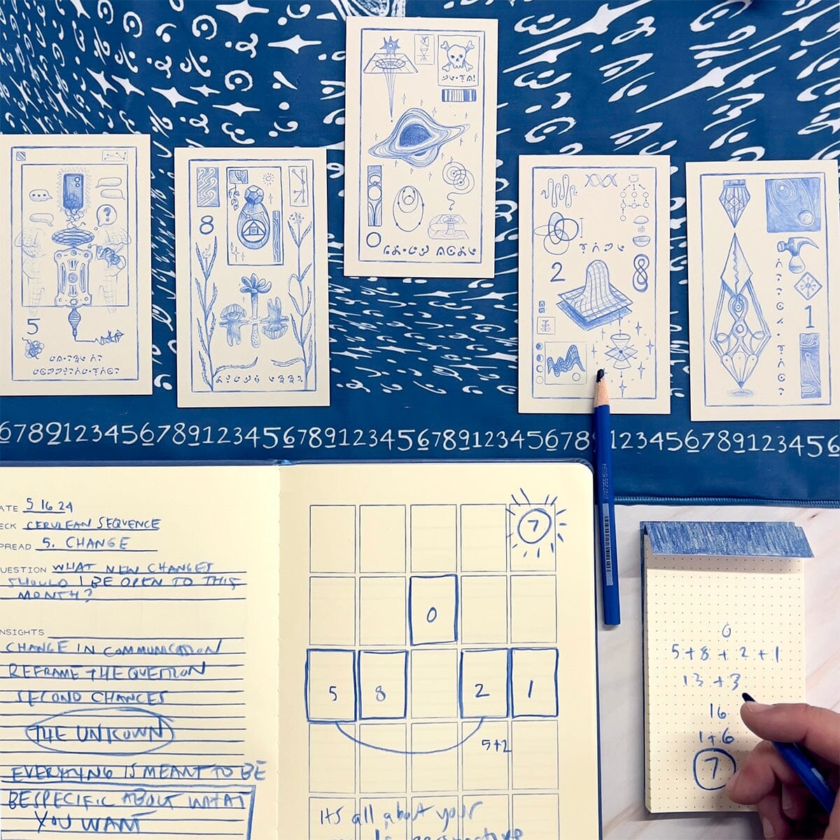 Cerulean Divination Diary