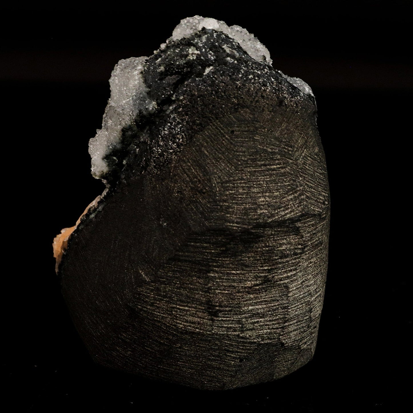 Chalcedony in Julgoldite geode Rarly found free standing Natural Mineral Specimen # B 6639