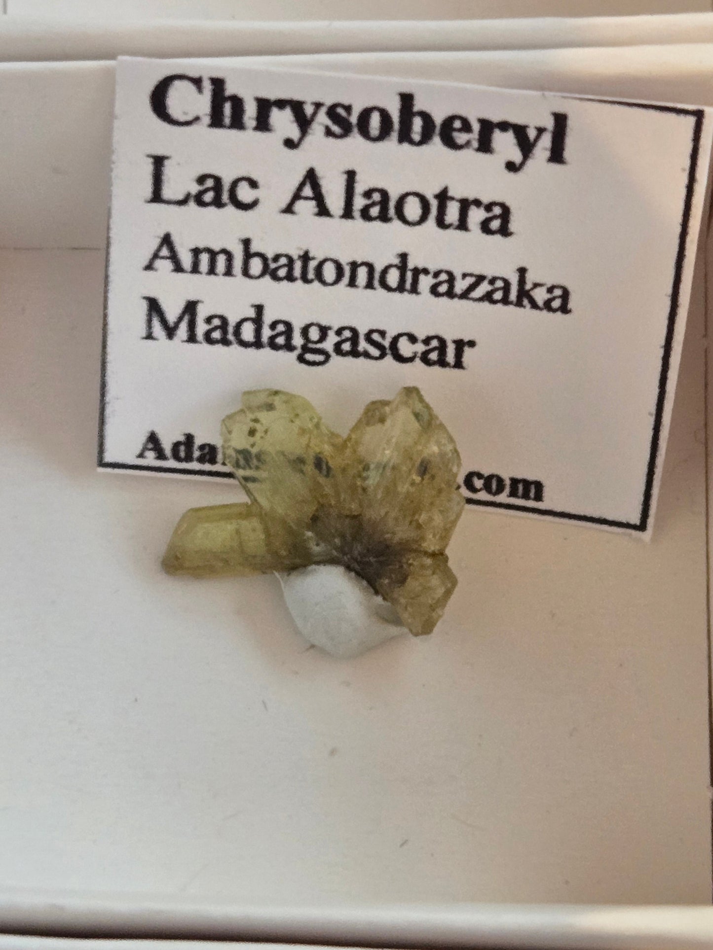 Chrysoberyl