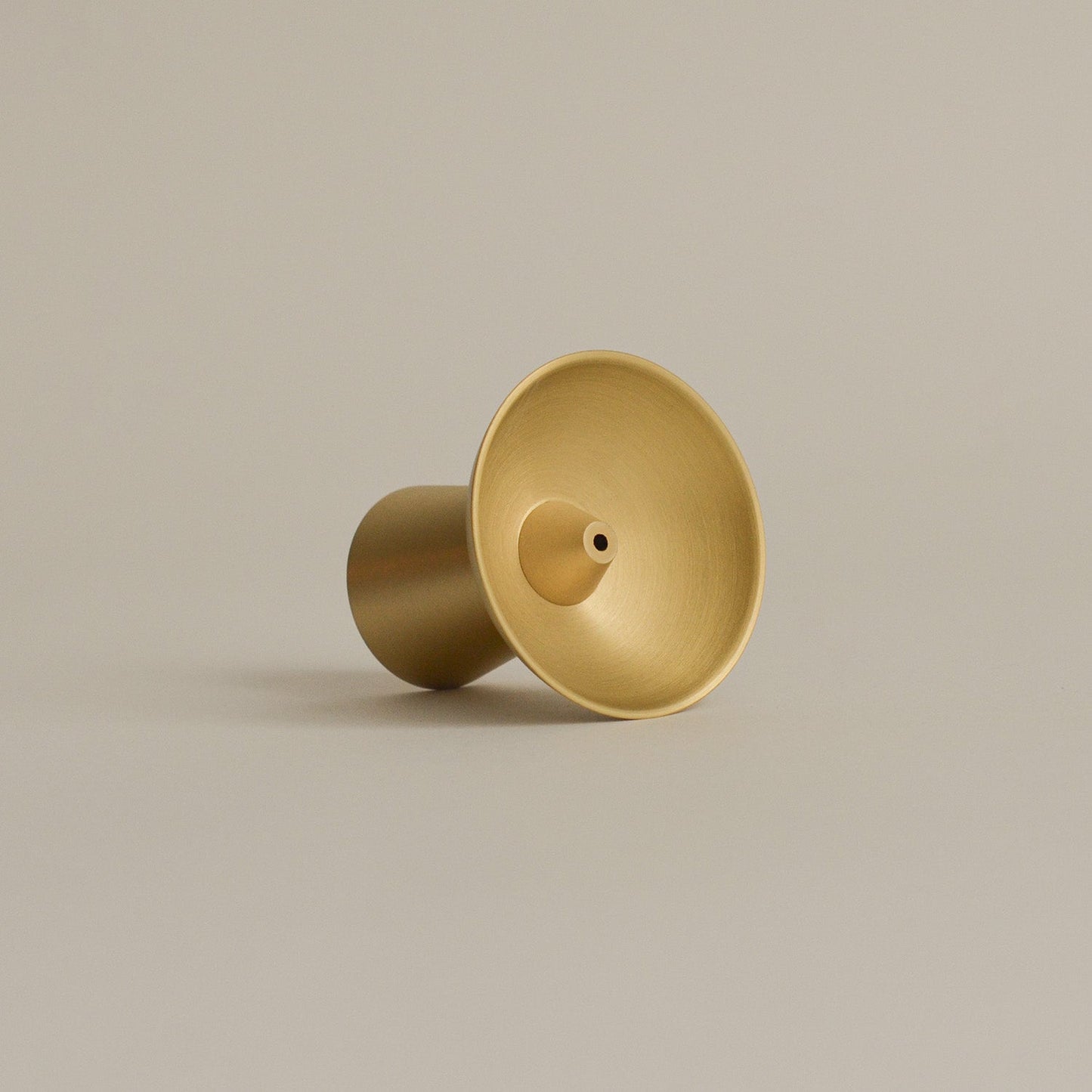 Conical Brass Ash Catcher Incense Holder