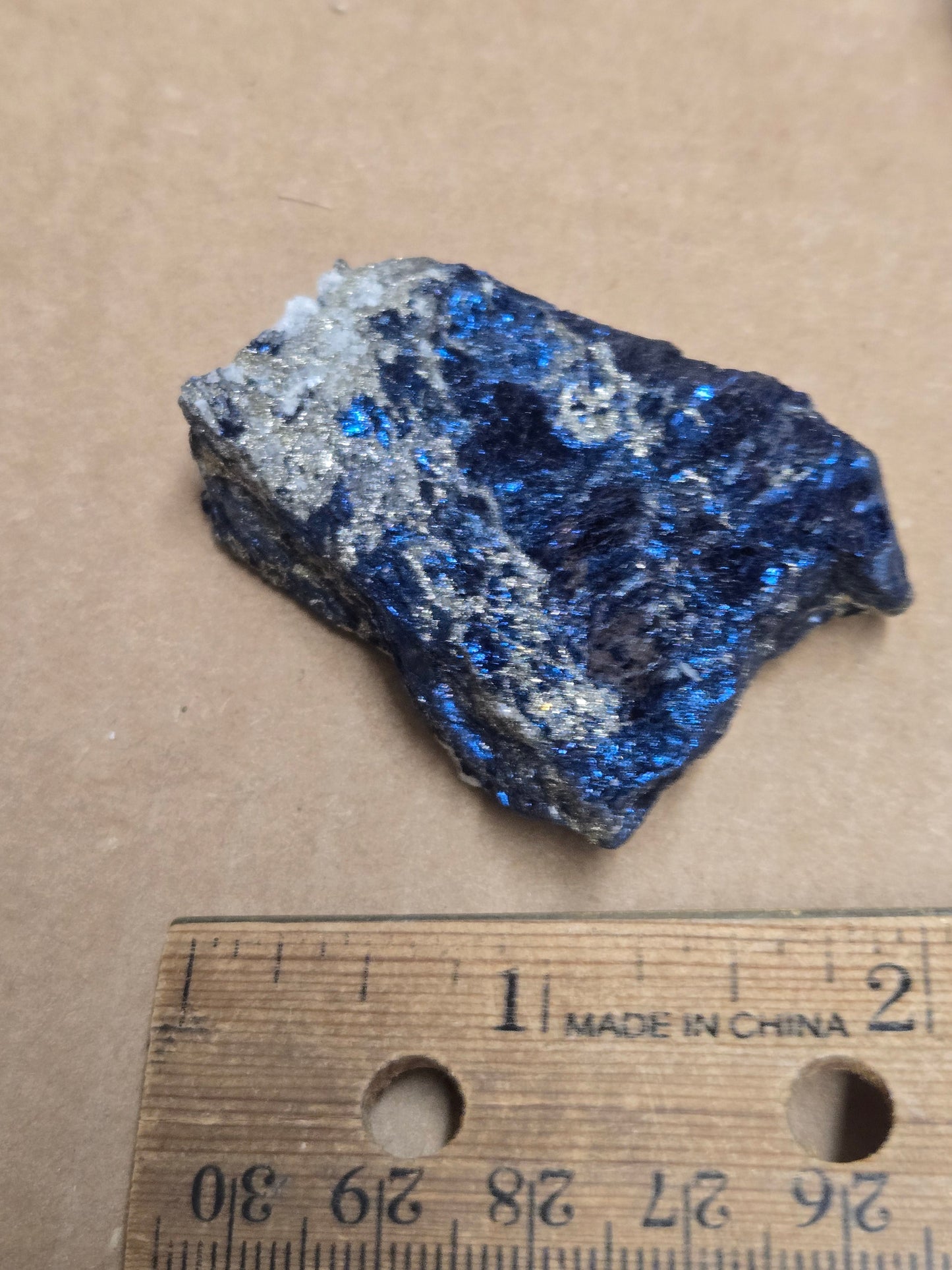 Covellite – Natural Mineral Specimen from Butte Montana