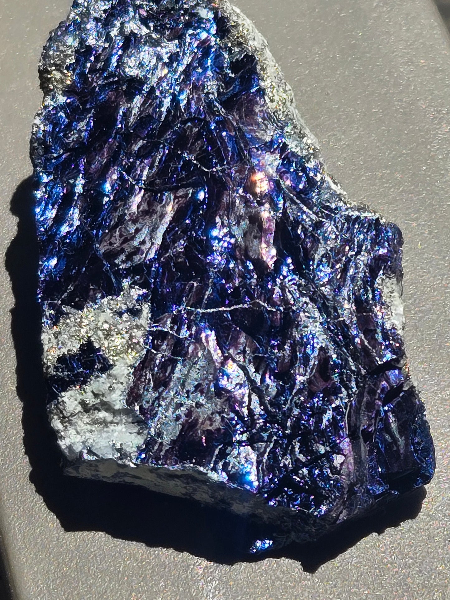 Covellite – 1.25" Bluish Crystal Specimen | Butte, Montana