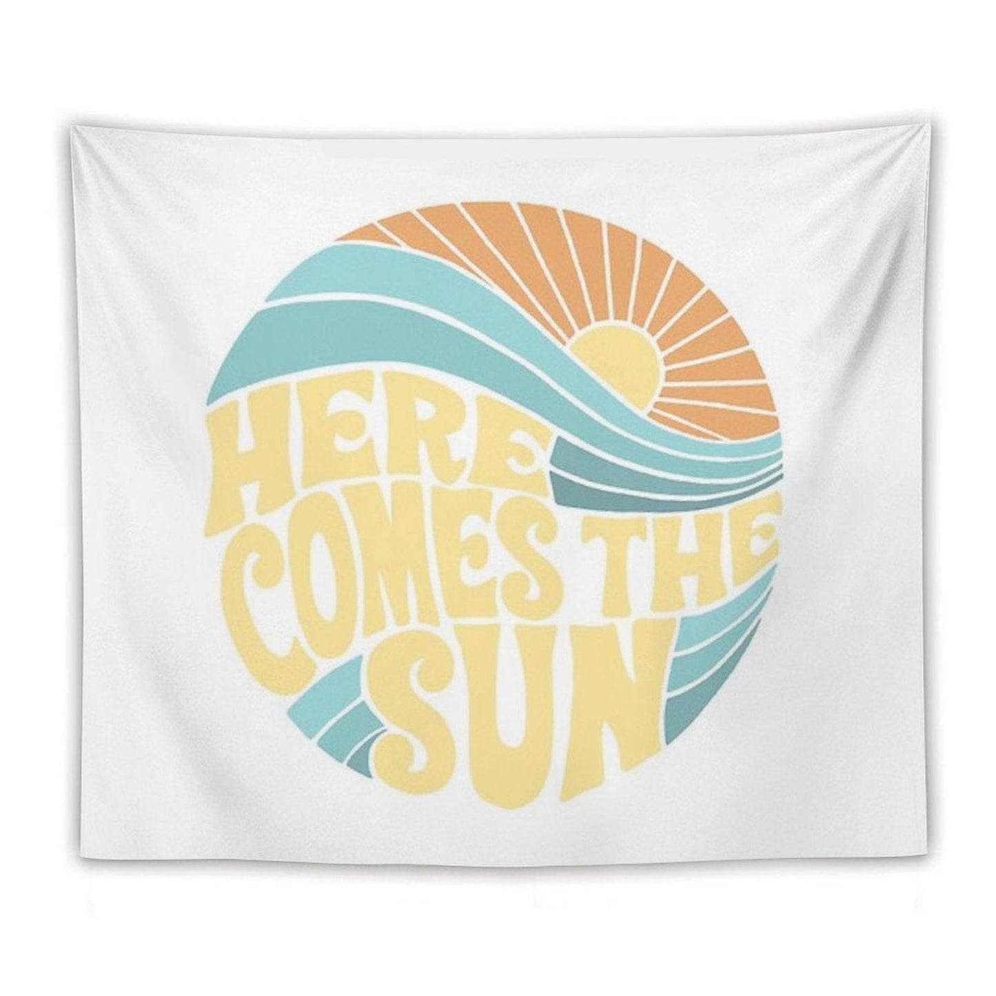 Groovy Here Comes The Sun Tapestry