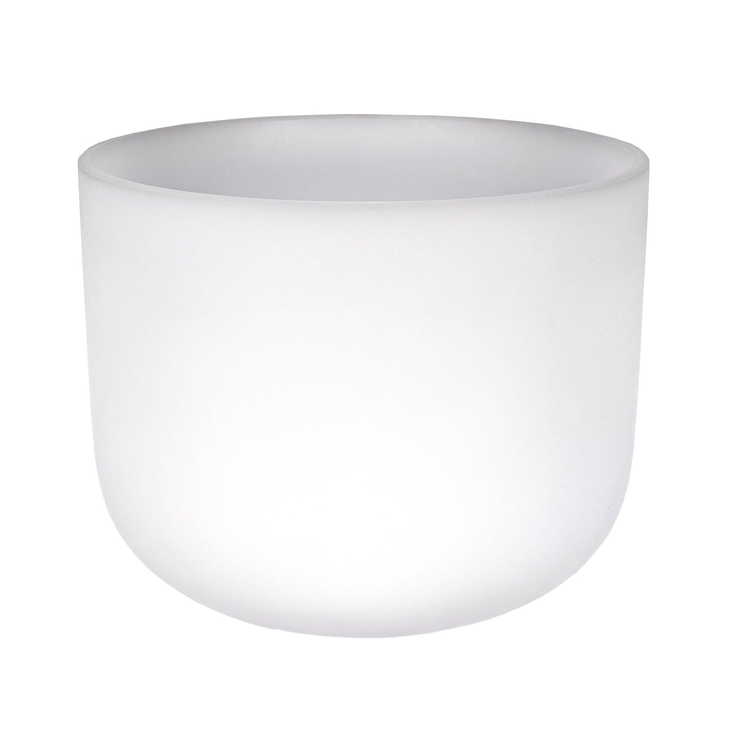 10" Frosted Quartz Sound Bowl - A Note