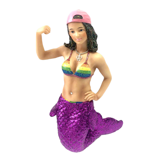 Lesbian Mermaid Ornament by December Diamonds