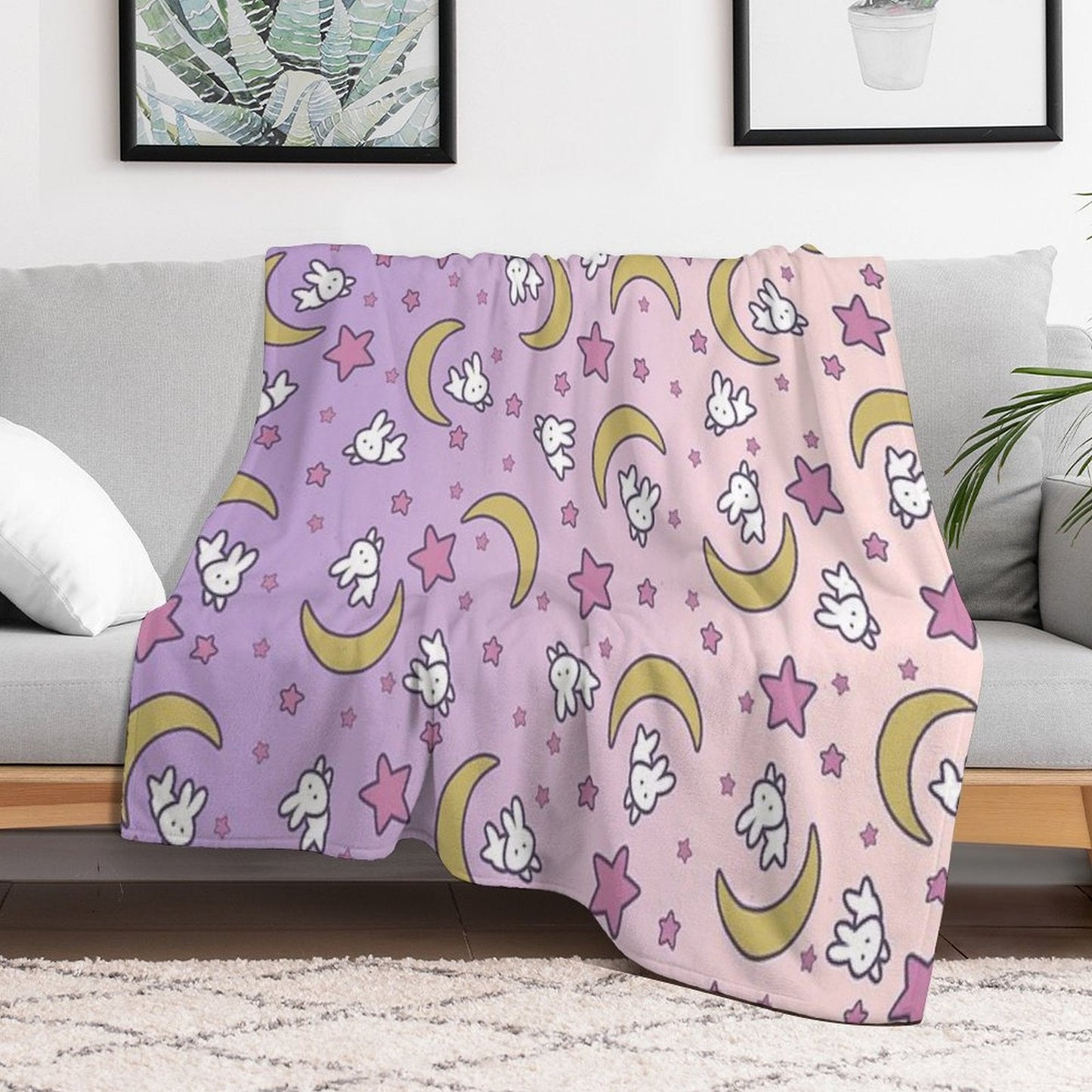 Sailor Moon Throw Blanket