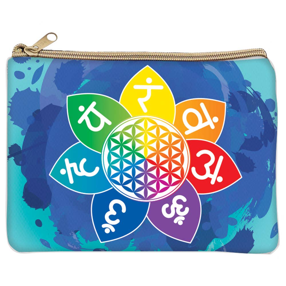 Rainbow 7 Chakras - Coin Purse